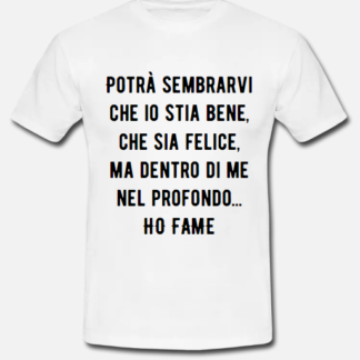 T-shirt ironica